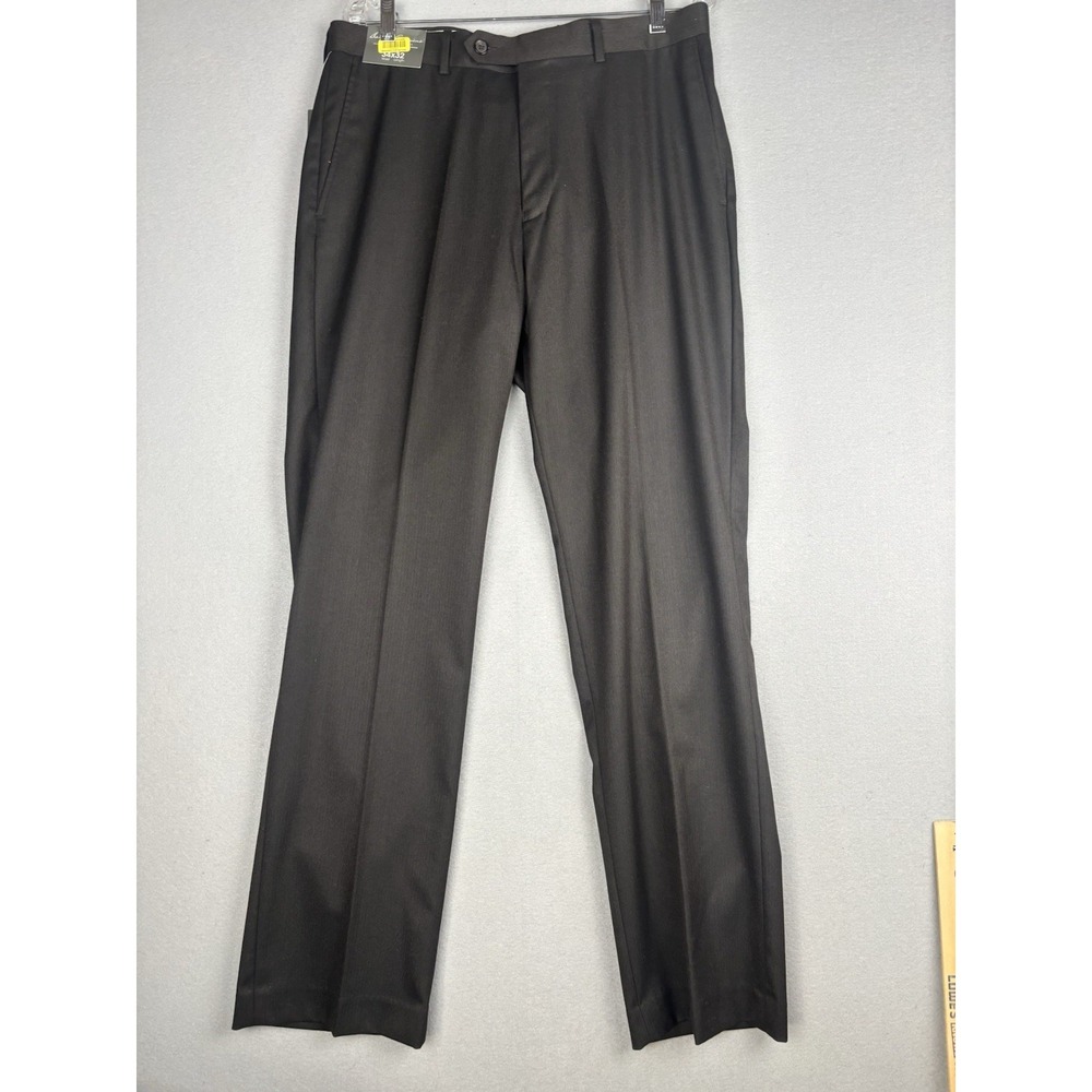 Daniel‎ Cremieux Signature Collection Dress Pants Mens 34x32 Brown Formal 4232